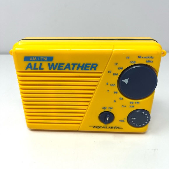 Vintage | Portable Audio & Video | Vintage Realistic All Weather Am Fm ...